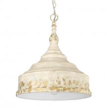  0806-3P AI - Keating 3 Light Pendant in Antique Ivory